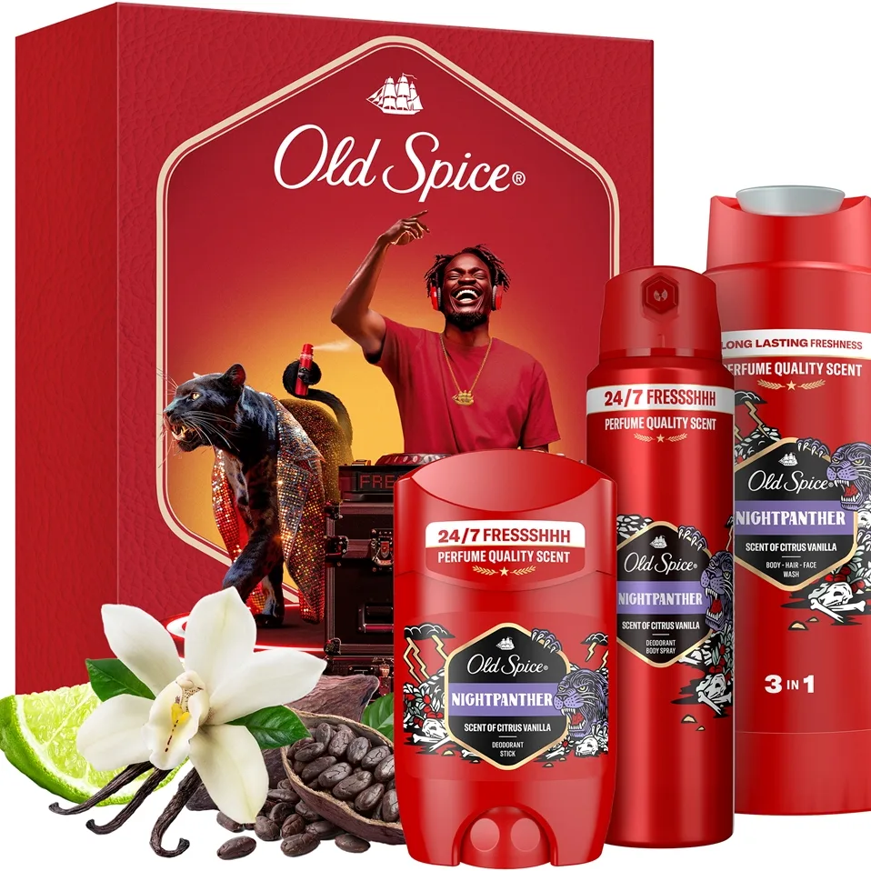 Old Spice Nightpanther DJ Geschenkset