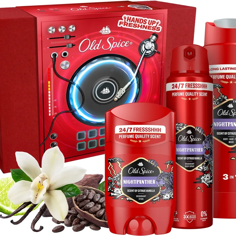 Old Spice Nightpanther DJ Geschenkset