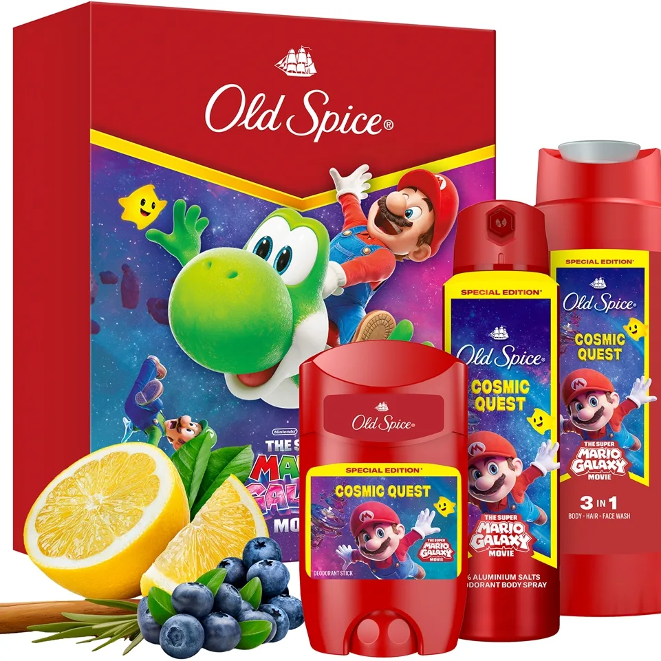 Old Spice Super Mario Galaxy Movie Gift Set Geschenkset