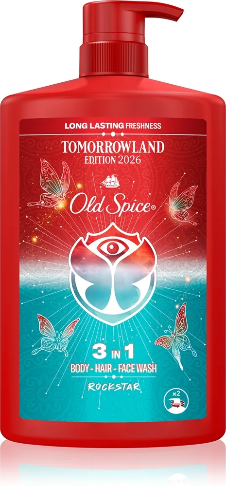 Old Spice Tomorrowland Kropsvask til mænd til ansigt, krop og hår 1000 ml