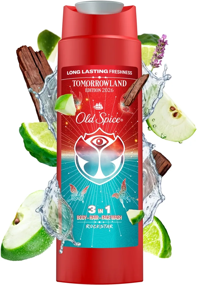 Old Spice Tomorrowland Kroppstvätt för män för ansikte, kropp och hår 400 ml