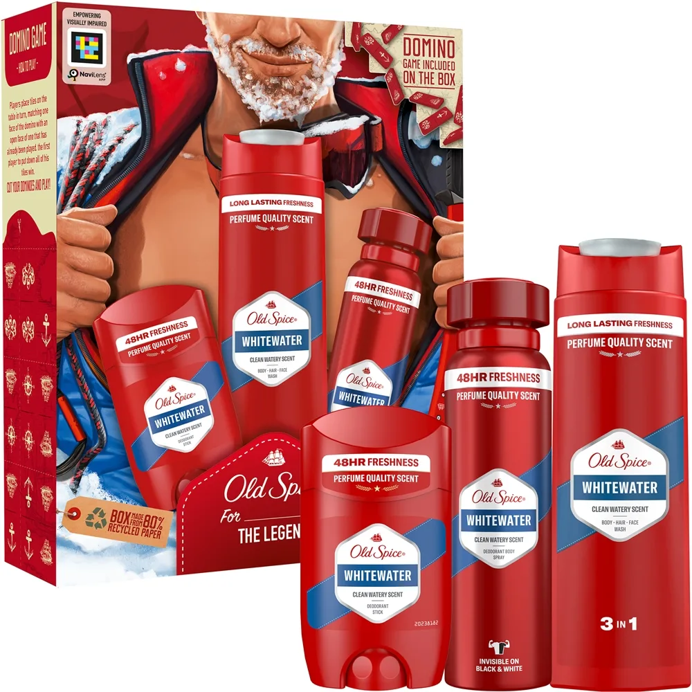 Old Spice Whitewater Alpinist Set Presentförpackning för män