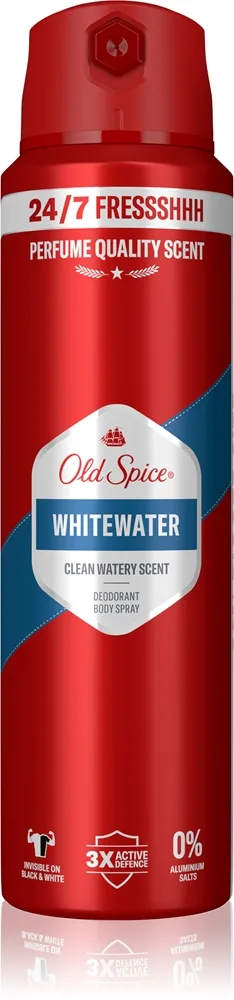 Old Spice Whitewater Spray deodorant til mænd 200 ml
