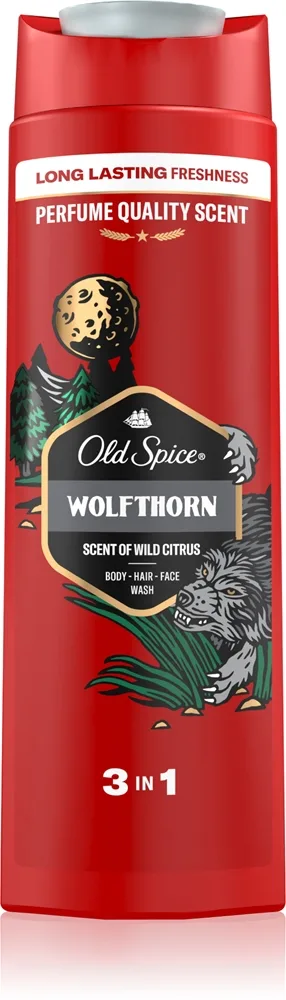 Old Spice Wolfthorn Brusegel 400 ml