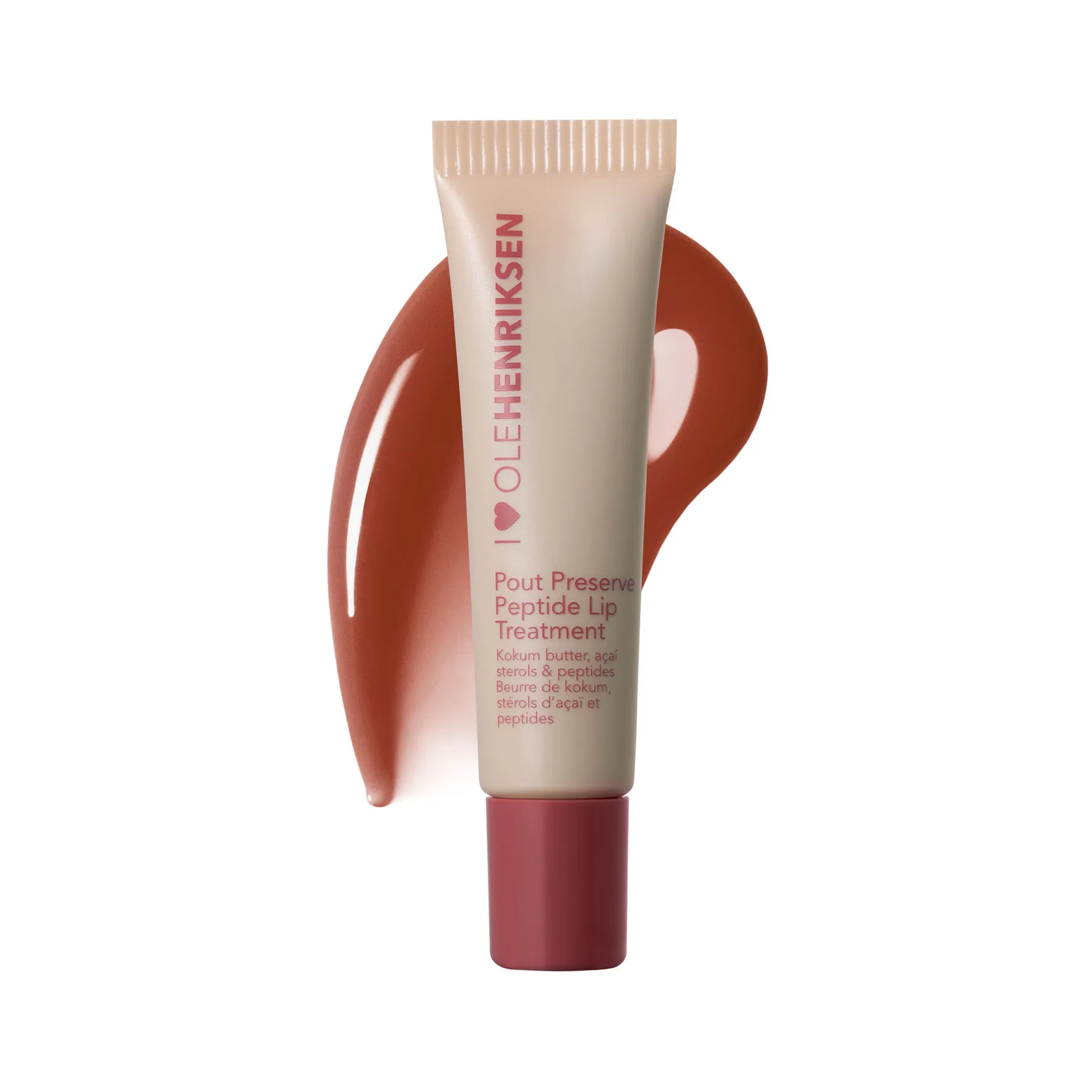 OLEHENRIKSEN Pout Preserve Peptide Lip Treatment Hydratisierendes Lipgloss Farbton Chai Drizzle 12 ml