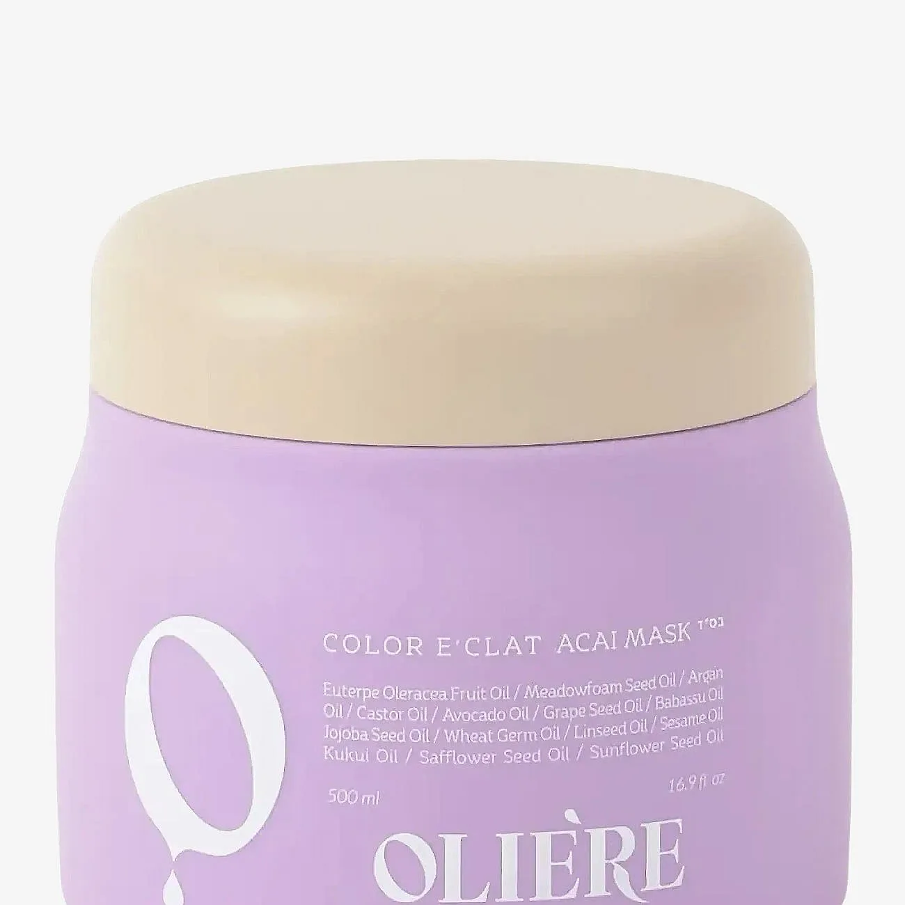 Oliére Color E'clat Acai Hair Mask 500Ml - Nude - 500 ML