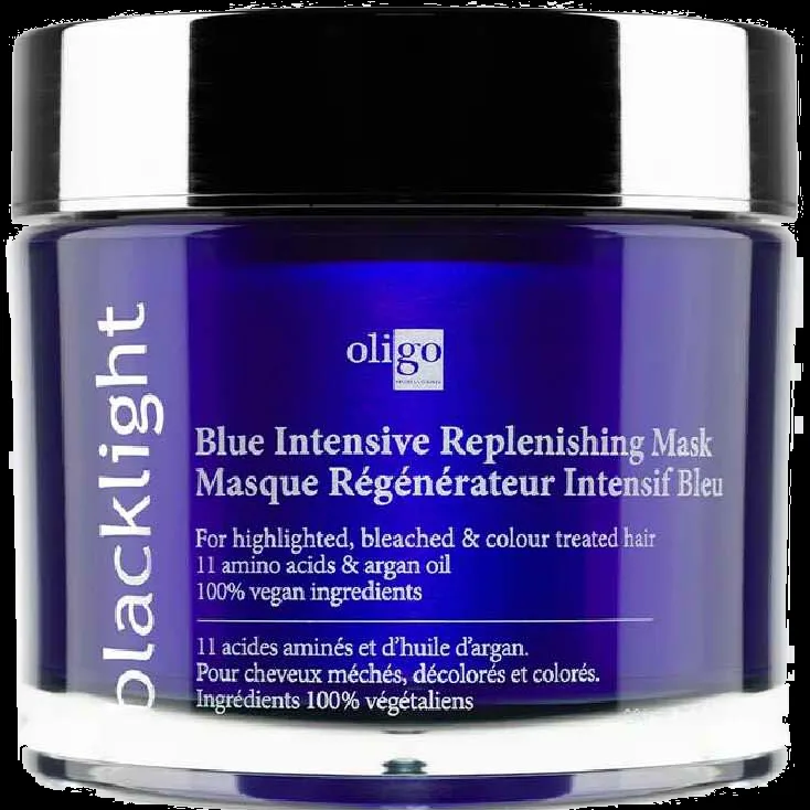 Oligo Blacklight Styling & Care Blue Intensive Repleneshing mask 200 ml