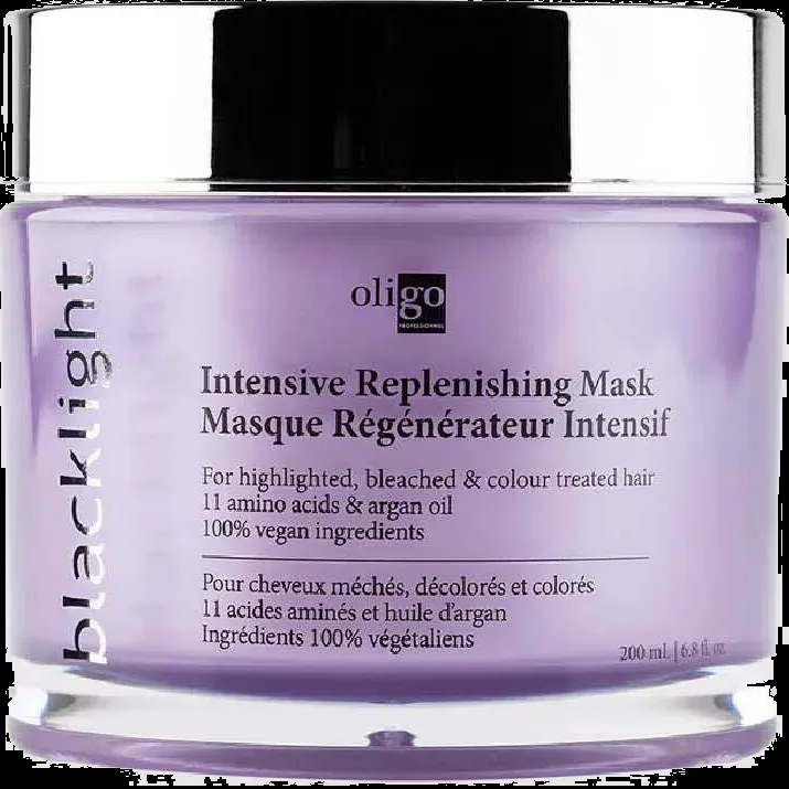 Oligo Blacklight Styling & Care Intensive Repleneshing mask 200 ml