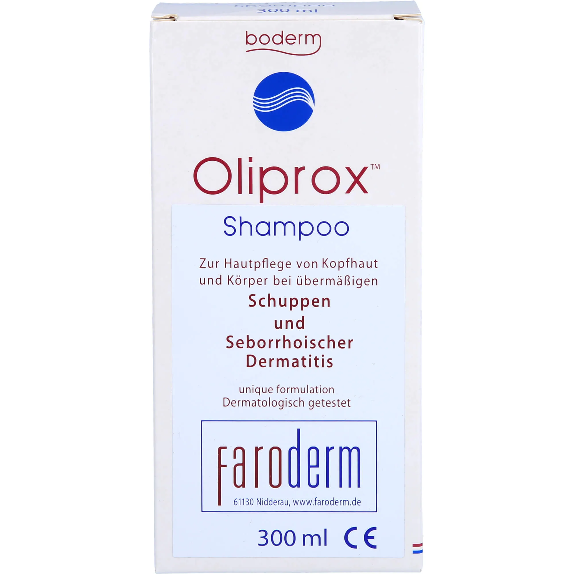 Oliprox Shampoo bei Dermatitis und Schuppen 300 ml Shampoo - Zur Haarpflege