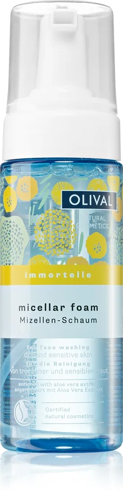 Olival Immortelle Micellar Foam Renseskum til ansigt 175 ml