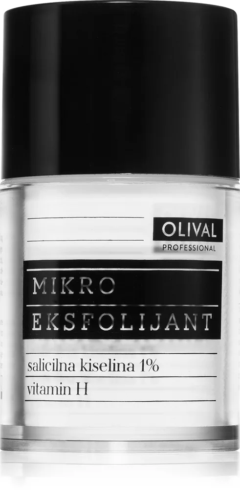 Olival Professional Microexfoliant kuorintapuuteri sisältää salisyylihappoa 25 g