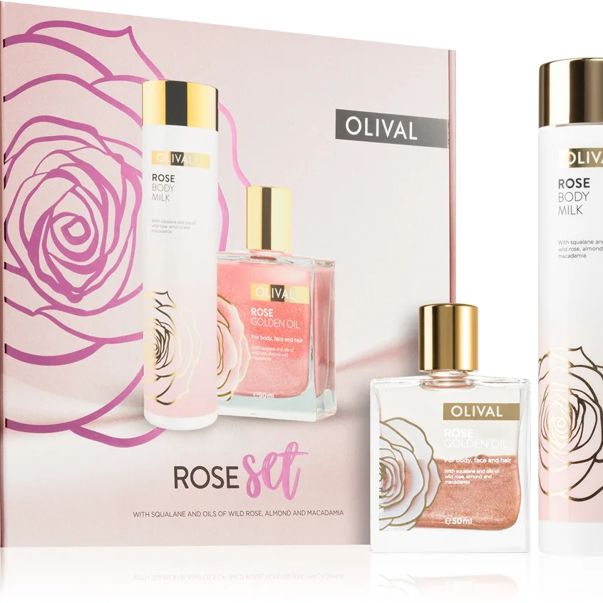 Olival Rose Presentförpackning med närande och återfuktande effekt