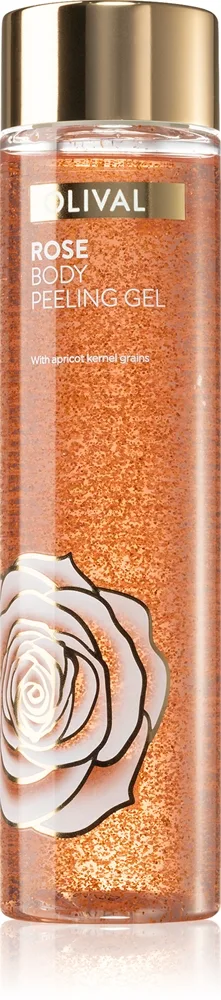Olival Rose puhdistava kuorintageeli tuoksuu ruusulle 200 ml