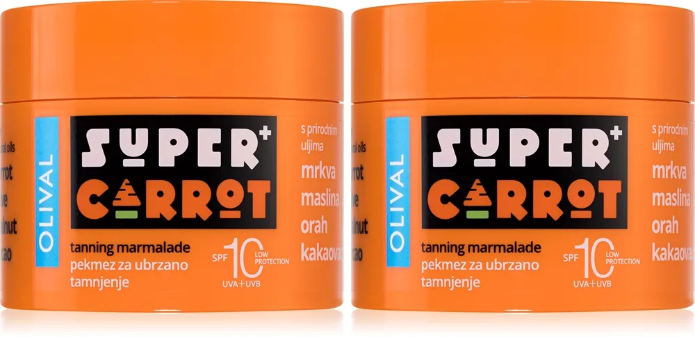 Olival SUPER Carrot Set Att påskynda solbrännan