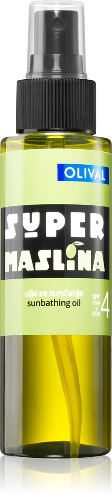 Olival SUPER Olive kuiva aurinkosuojaöljy SPF 4 100 ml