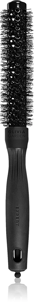 Olivia Garden Expert Blowout Speed Black Label pyöreä hiusharja nopeampaan föönaukseen ø 20 mm 1 kpl