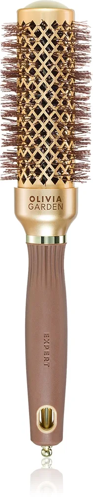Olivia Garden Expert Shine Wavy Rund hårbørste 35 mm 1 stk.