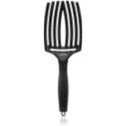 Olivia Garden Fingerbrush Boar & Nylon Hårborste med nylon och galtborst Full Black L 1 st.