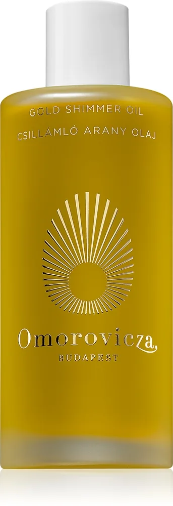 Omorovicza Gold Shimmer Oil hoitava vartaloöljy sisältää kultaa 100 ml