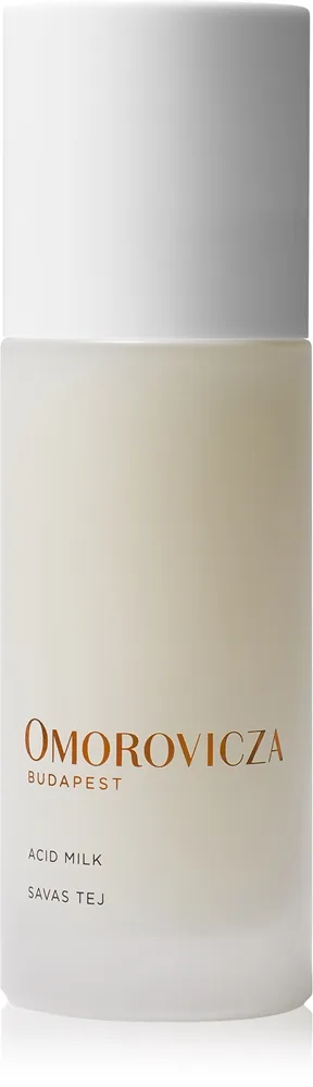 Omorovicza Hydro-Mineral Acid Milk Toner hellävarainen kasvovesi kuoriva vaikutus 100 ml
