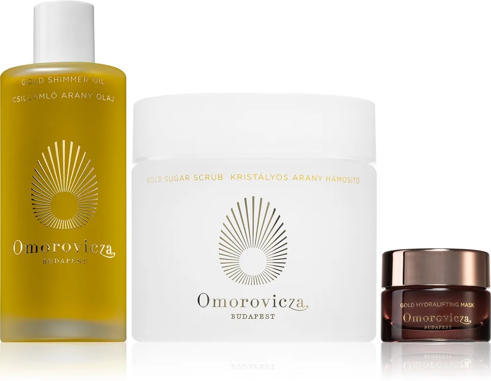 Omorovicza Pamper Yourself and Glow Kit lahjasetti ihon tehokkaaseen kosteuttamiseen