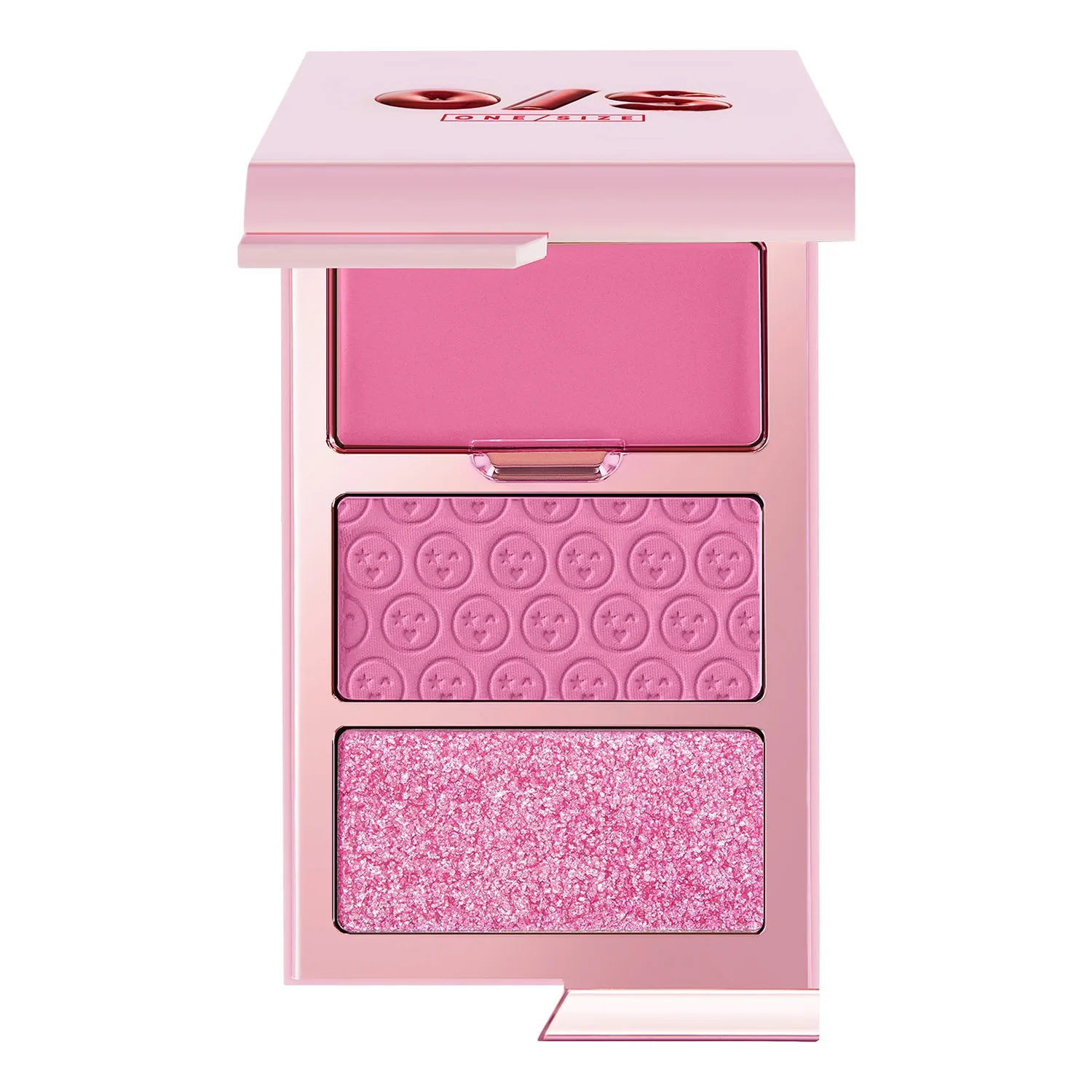 Cheek Clapper 3D - Trio med strukturerat blush