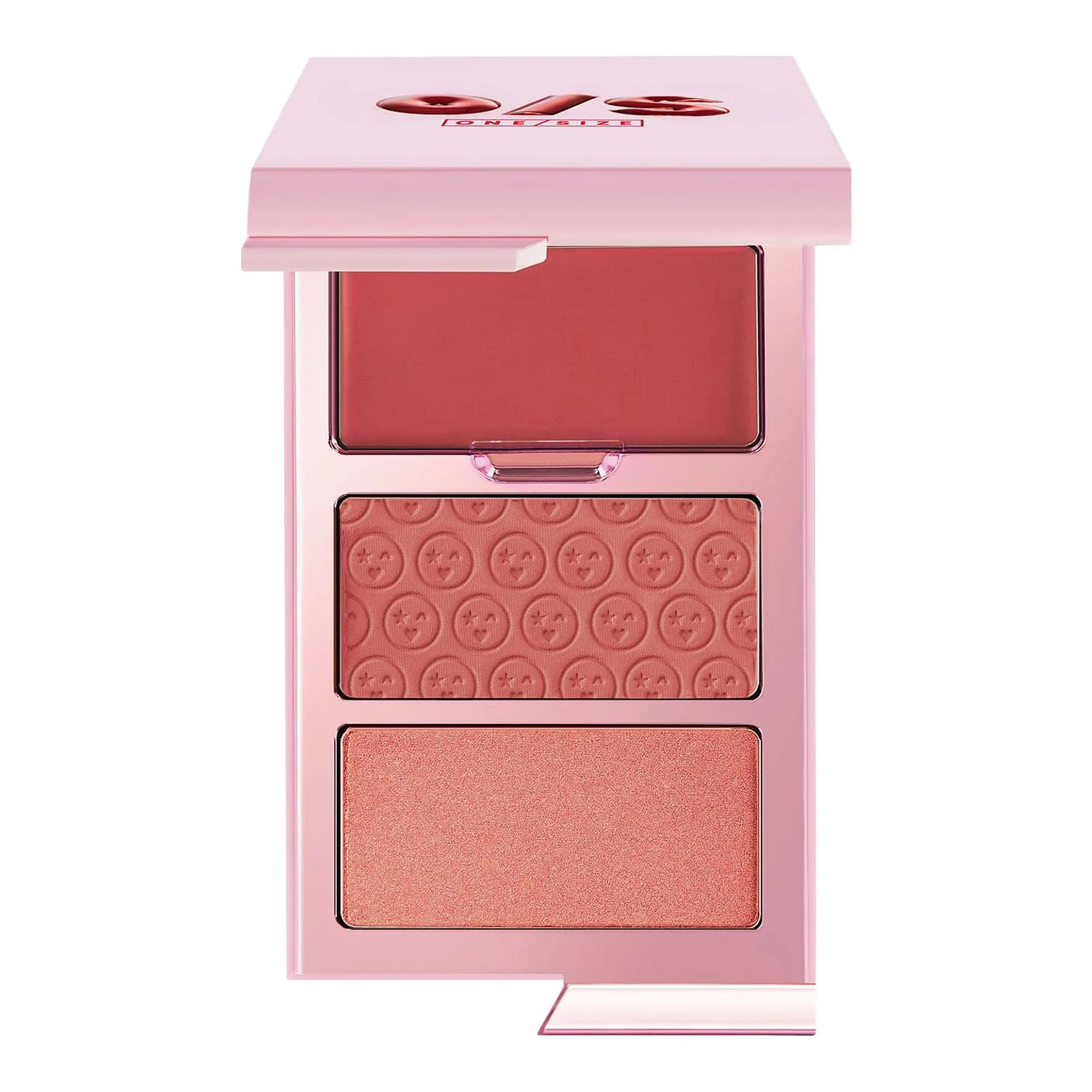 Cheek Clapper 3D - Trio med strukturerat blush