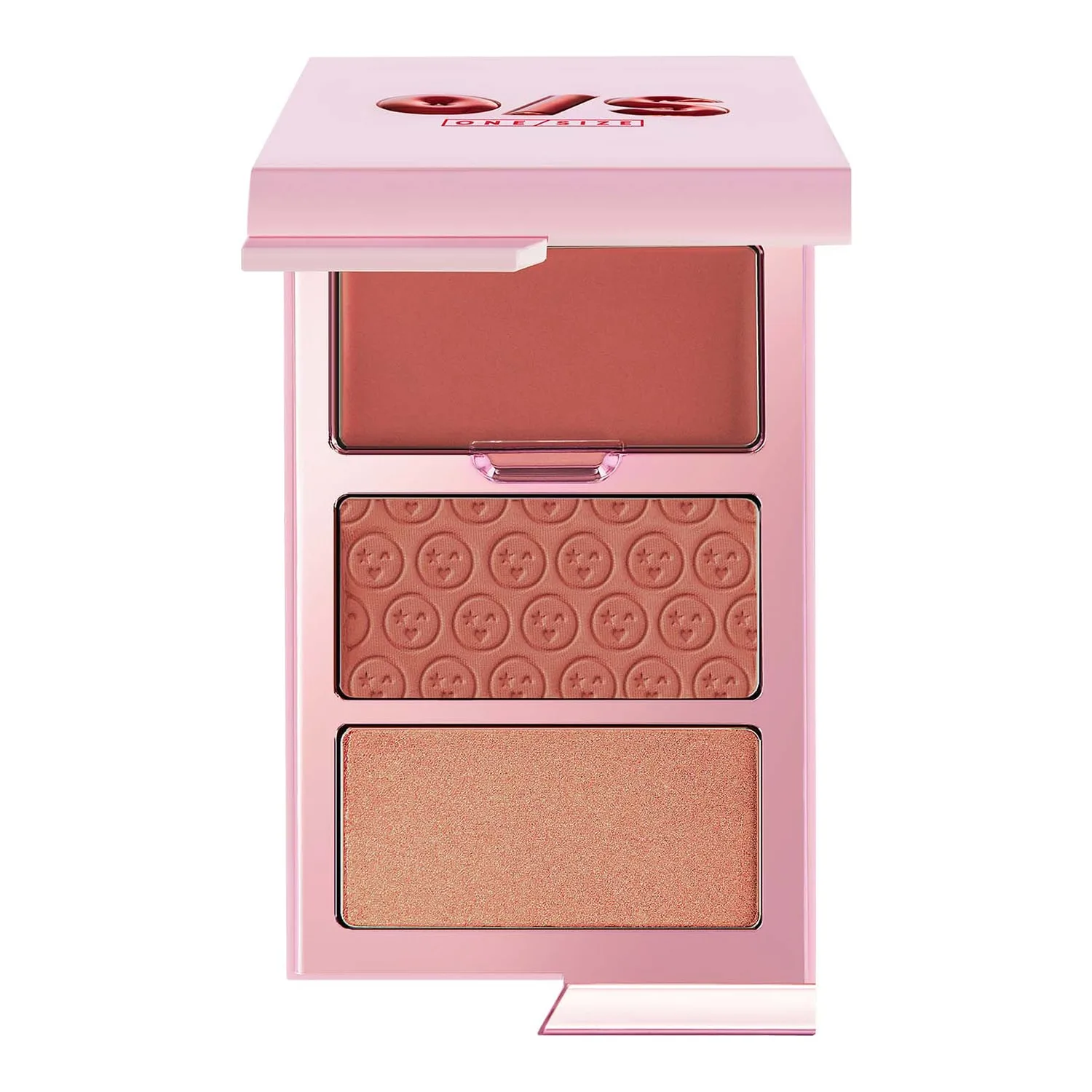 Cheek Clapper 3D - Trio med strukturerat blush