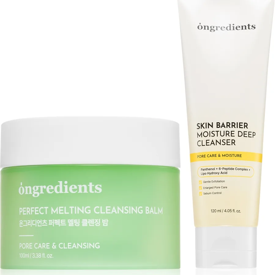 Ongredients Perfect Melting + Skin Barrier Sæt til at give en ren og sund hud