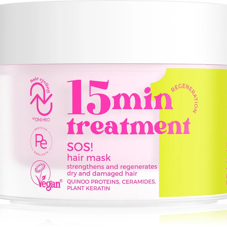OnlyBio Hair Cycling Regeneration Intensivt regenererande mask för torrt och skadat hår 280 ml