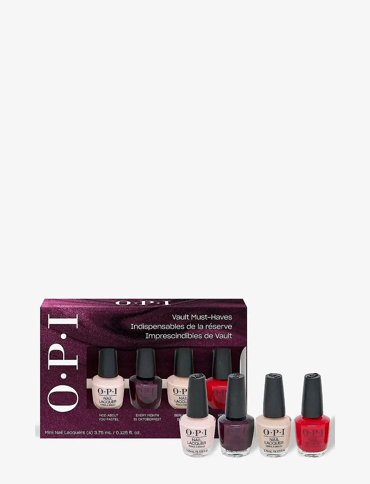 OPI Opi Nail Lacquer Mini Pack - Opi's Most Requested 4 X 3.75 Ml - Multi/patterned - ONE SIZE