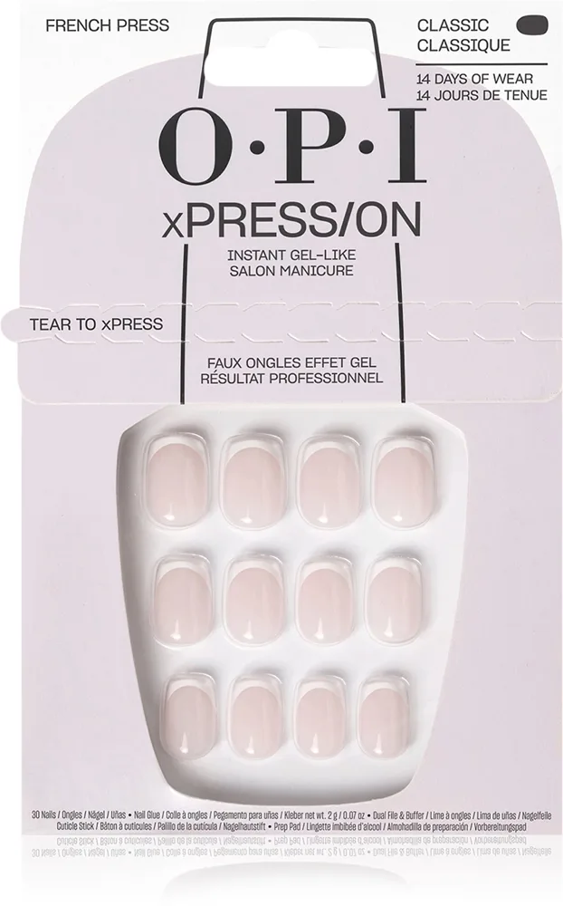 OPI xPRESS/ON French Press Tekokynnet