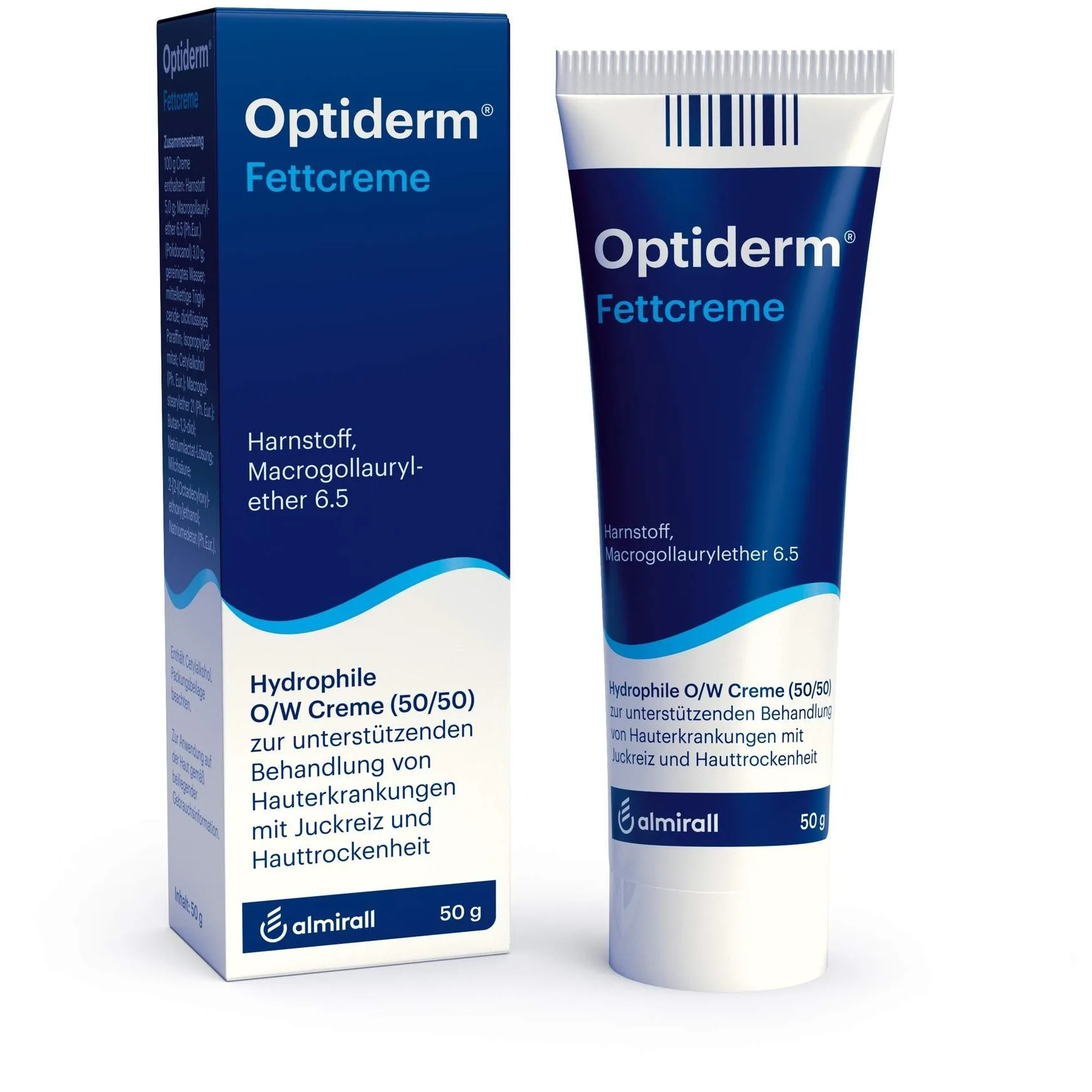Optiderm Fettcreme 50 G - Zur Hautpflege