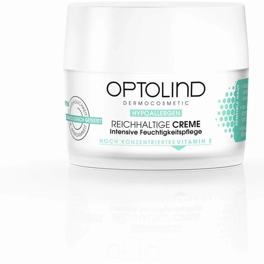 Optolind Reichhaltige Creme Empfindliche Haut 50 ml Creme - Bei trockener Haut