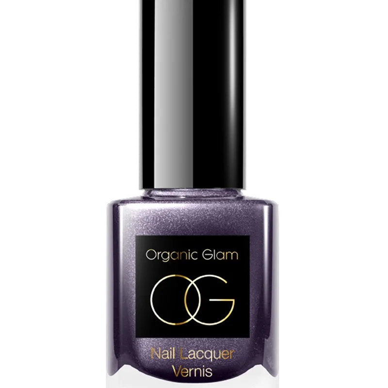Organic Glam Deep Purple Nail Polish (U) 11 ml