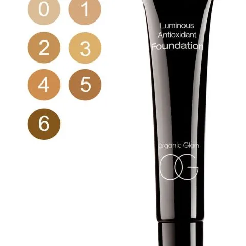 Organic Glam Luminous Antioxidant Foundation 6 (U) 40 ml