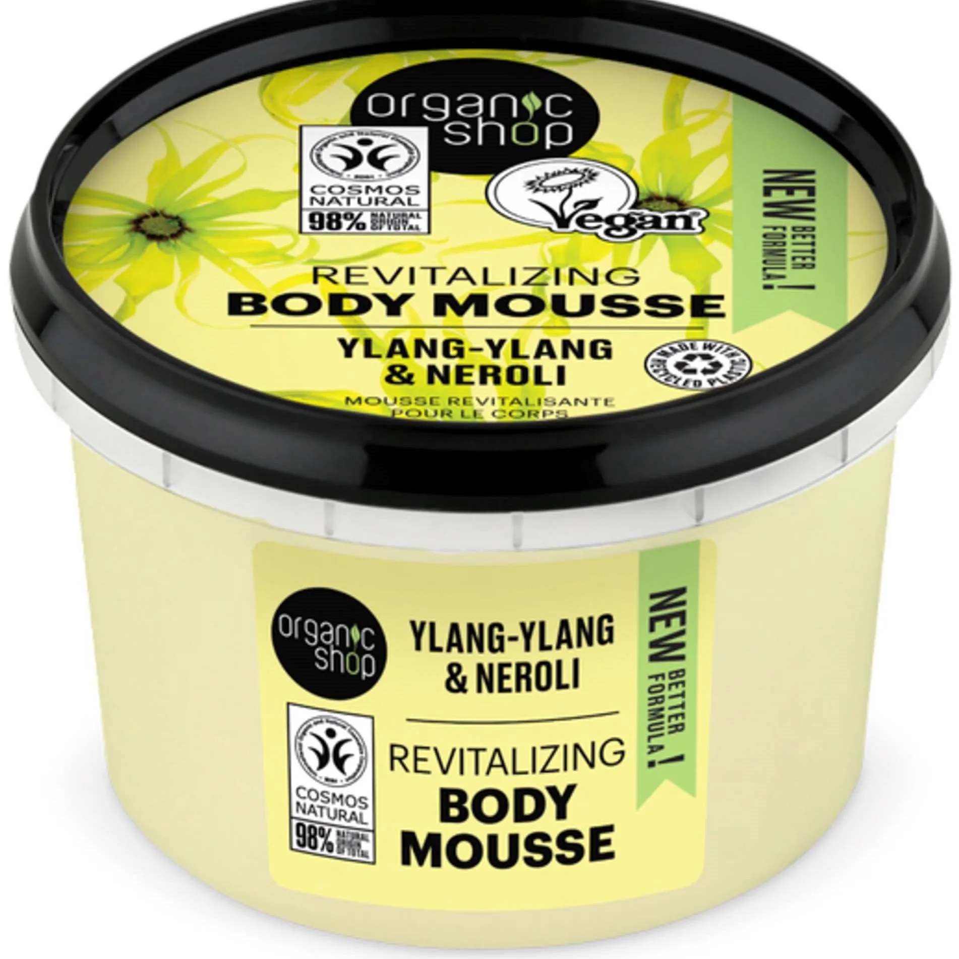 Organic Shop Body Mousse Ylang & Neroli 250 ml