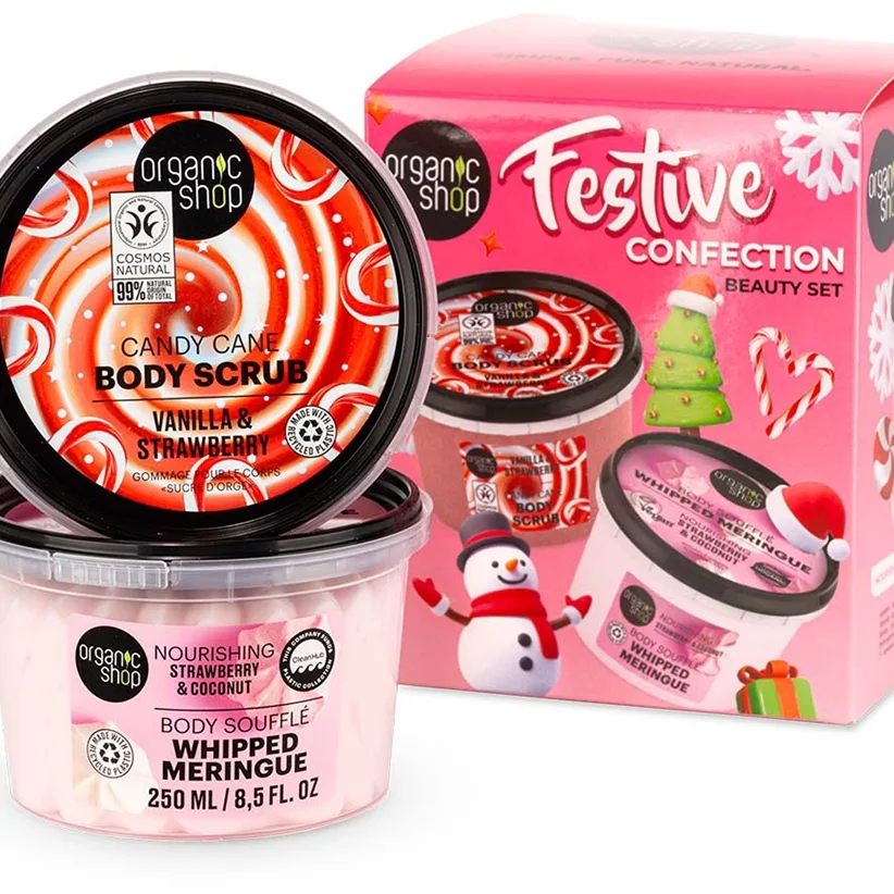 Organic Shop Festive Confection Presentförpackning för kropp
