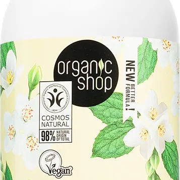 Organic Shop Organic Minty Jasmine Handtvål med återfuktande effekt 500 ml