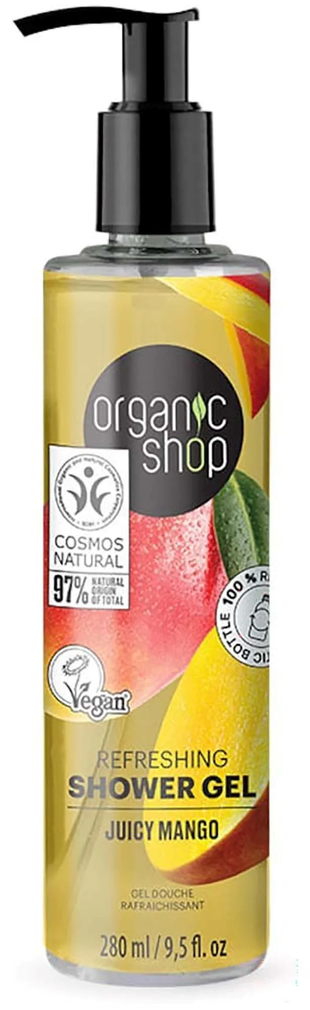 Organic Shop Refreshing Shower Gel Juicy Mango (280 ml)