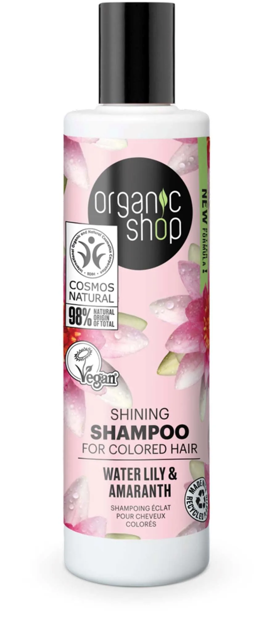 Organic Shop Shampoo Water Lily & Amaranth 280 ml