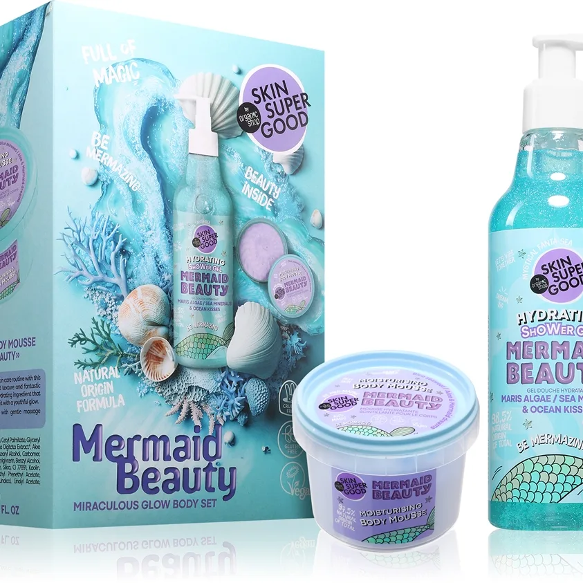Organic Shop Skin Super Good Mermaid Beauty lahjasetti vartalolle