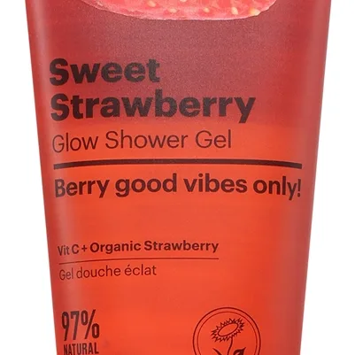 Organic Shop Skin Super Good Sweet Strawberry Närande dusch-gel 200 ml