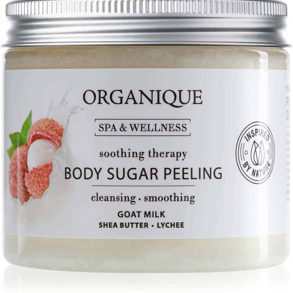 Organique Soothing Therapy Sukkerskrub til beroligelse af huden 200 ml