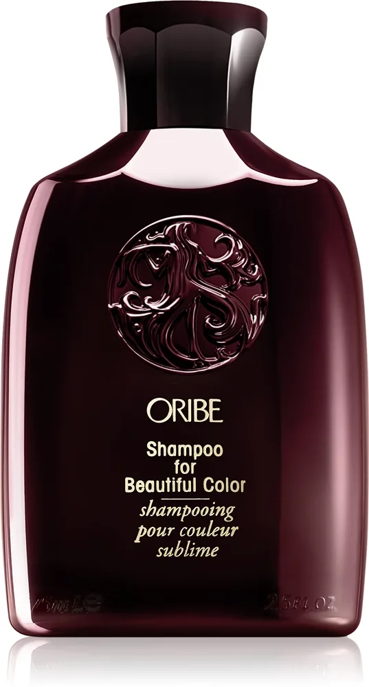 Oribe Beautiful Color shampoo värjätyille, kemiallisesti käsitellyille ja valkaistuille hiuksille 75 ml