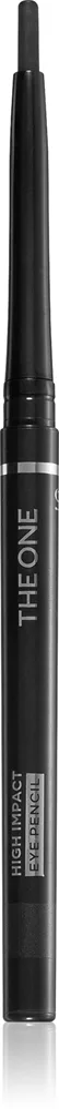 Oriflame The One High Impact vedenkestävä silmänrajauskynä sävy Pitch Black 0,3 g