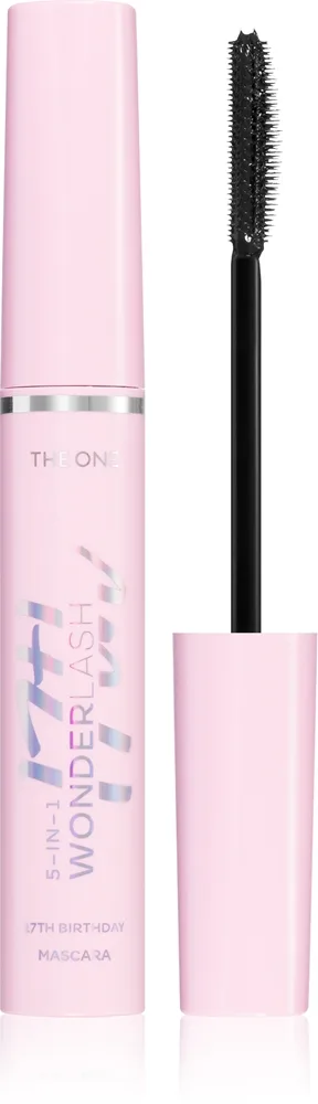 Oriflame The One Wonder Lash 5 in 1 17th Birthday Förlängande, böjande och volymskapande maskara (begränsad edition) Skugga Black 8 ml