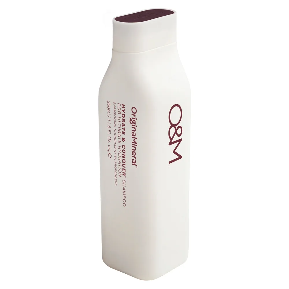 Original & Mineral Hydrate & Conquer Fuktgivande schampo För torrt, skadat, kemiskt behandlat hår 350 ml