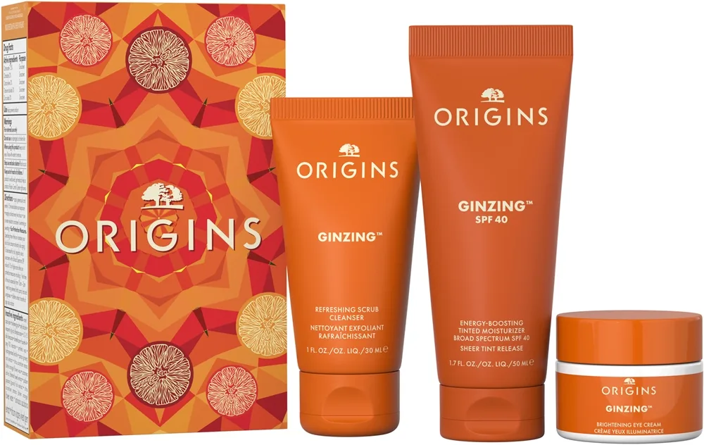 Origins Discovery Set GinZing Protect & Glow Gavesæt Til kvinder Skygge Cool