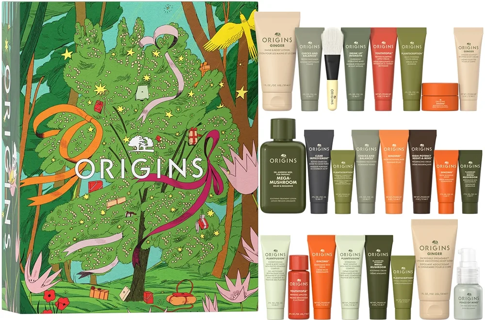 Origins Holiday Advent Calendar 24 days of Origins Julkalender